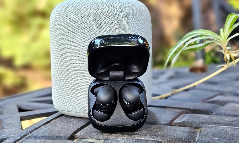 Sony LinkBuds WF-LS910N/B Wireless Earbuds with Secure Fit
