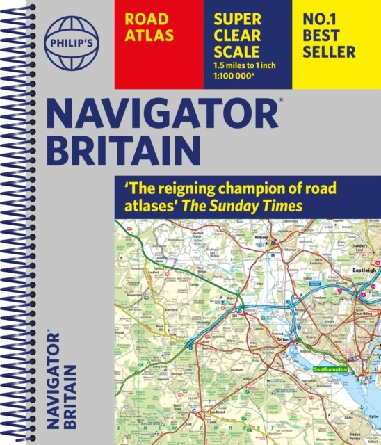 Philip's Navigator Britain: Spiral by Philip's Maps SPIRAL-BOUND 9781849076135