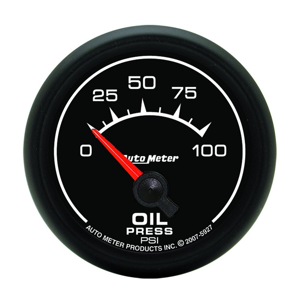 Auto Meter 5927 ES Series 2-1/16 Inch Oil Pressure Gauge