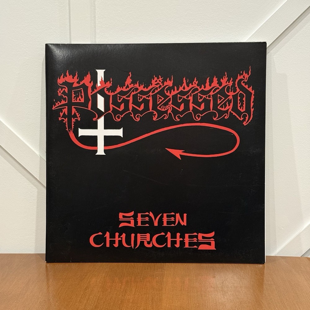 Possessed Seven Churches LP 2019 Century Media Vinyl Green