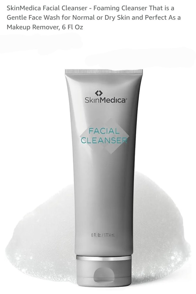SkinMedica Foaming Cleanser for Normal to Dry Skin with Makeup Removal  