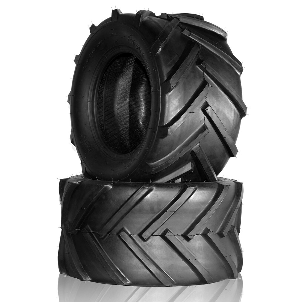 2pcs 24x12-12 Lawn Mower Super Lug Tires 6 Ply Heavy Duty 24x12x12 Tubeless