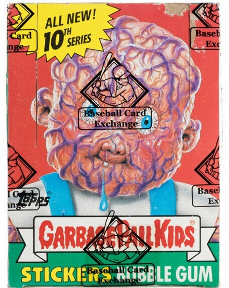 1987 Topps Garbage Pail Kids Series 10 Wax Box BBCE with 48 Unopened Packs