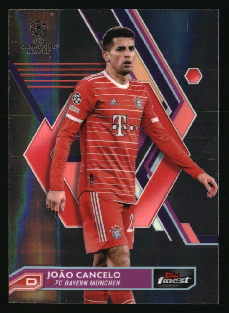 Joao Cancelo 2022-23 Finest UEFA Club Competitions #131 SOCCER Card