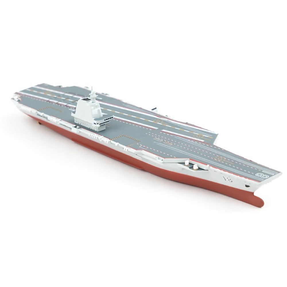 Chinese Military Navy Fujian Ship Diecast Model Aircraft Carrier 1/1500