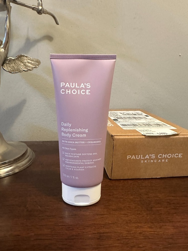 Paulas Choice Daily Replenishing Body Cream 7 oz Hydrating Moisturizer