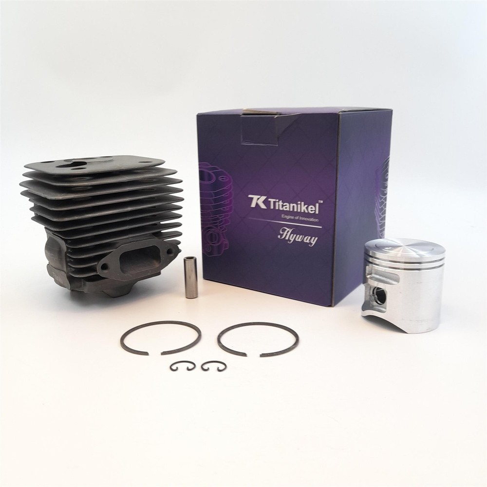 Cylinder Kit for HUSQVARNA 372XP X-TORQ, JONSERED CS2172 (50mm) Titanikel