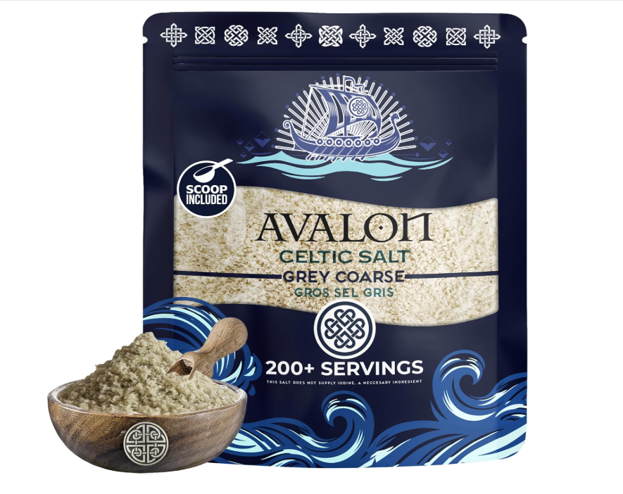 8.0 OZ Coarse Celtic Sea Salt Organic, Unrefined French Celtic Salt Organic 82 M