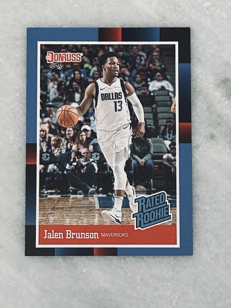 2018-19 Panini Donruss Rated Rookies Jalen Brunson RC #RR31