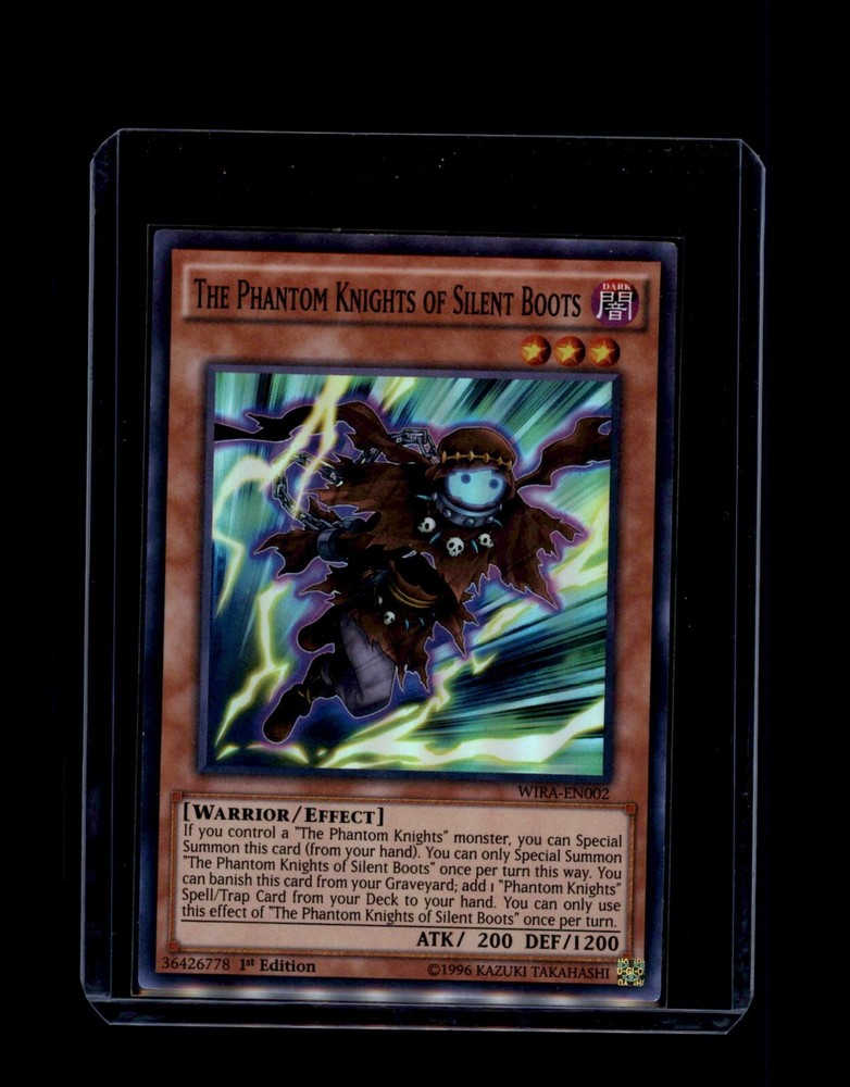 Yu-Gi-Oh! The Phantom Knights of Silent Boots WIRA-EN002 (SR) 1st Ed