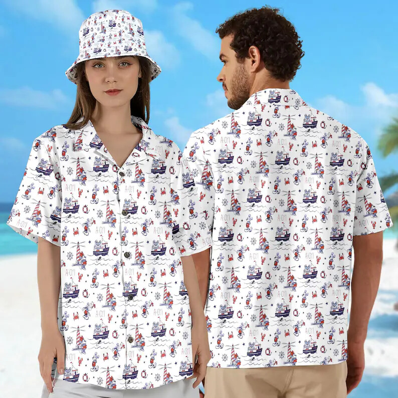 Mickey Mouse Cruise 3D HAWAII SHIRT MOTHER DAY GIFT ALL OVER PRINT BEST PRICE