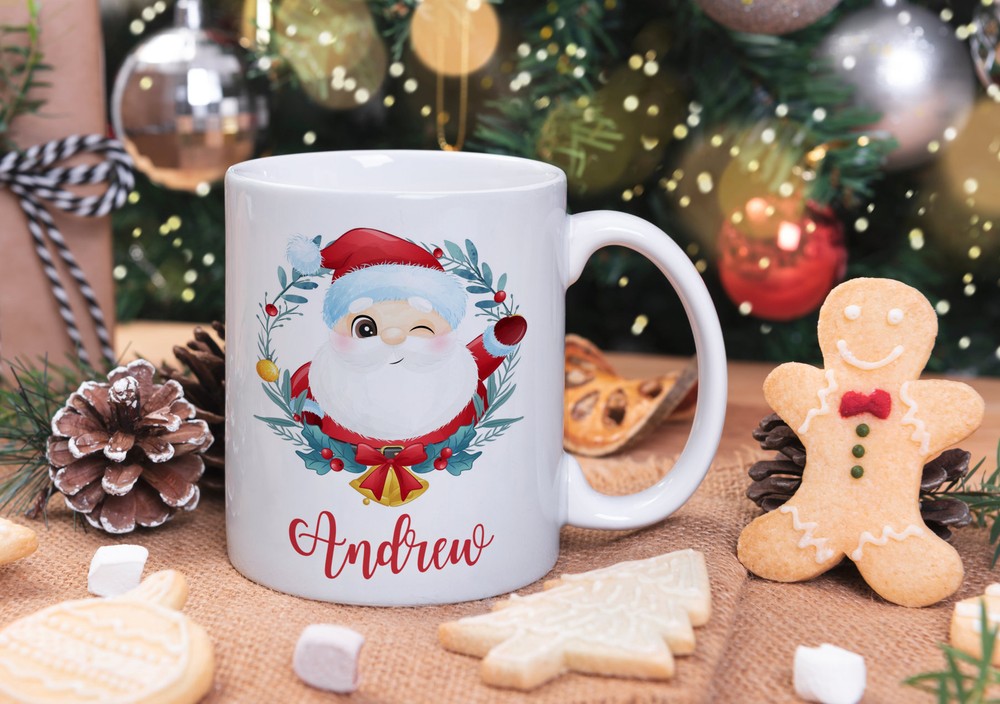 Personalised Santa Mug Christmas Mug Xmas Mug Christmas Gift Gift For Her Gift