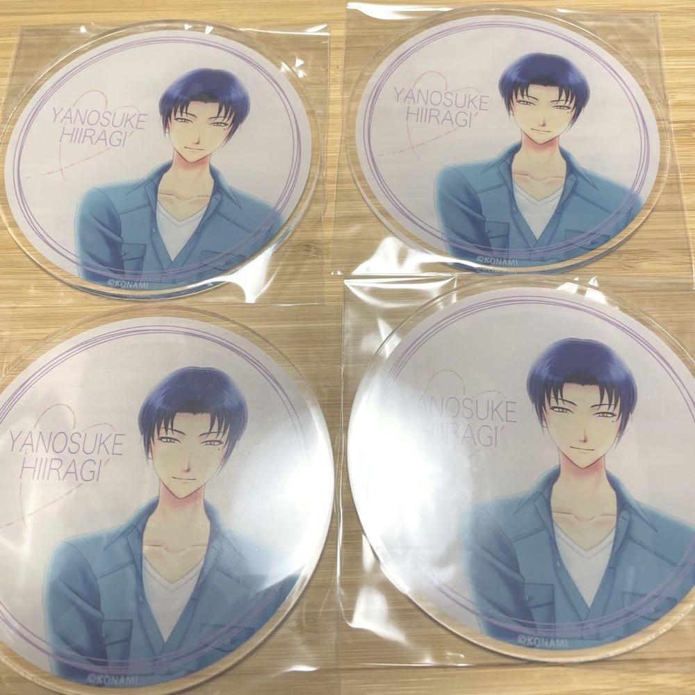 Tokimemo Gs4 Hiiragi Yonosuke Animate Gratte Acrylic Coaster 4 Piece Set