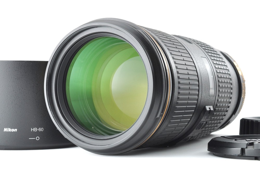 Nikon AF-S NIKKOR 70-200mm f/4G ED VR Telephoto Zoom Lens MINT Condition SWM Auto Manual Focus