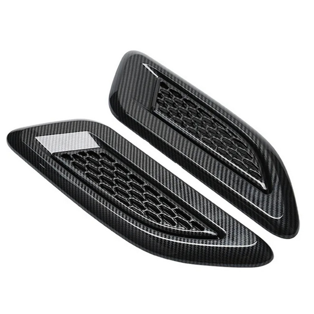 Car Hood Vent Scoop Kit Air Flow Intake Bonnet Decoration Cover Auto Accessories