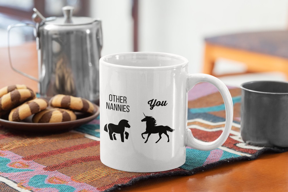 Nanny Coffee Mug Gift For Childcare Workers Funny Nanny Gift Idea  