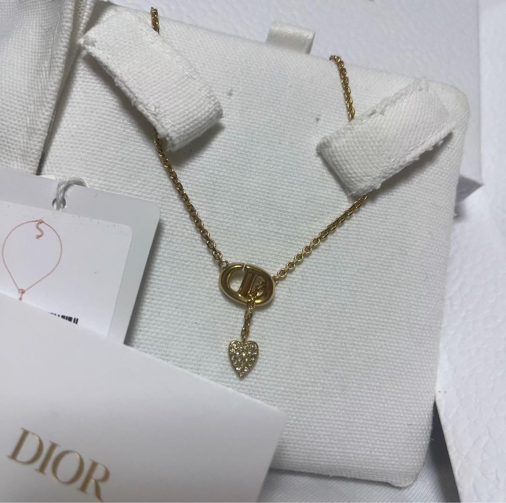 Christian Dior Navy Necklace
