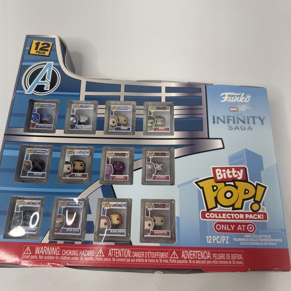 Funko Bitty POP! Marvel Studios Infinity Saga Figures - 12pk Collector Pack