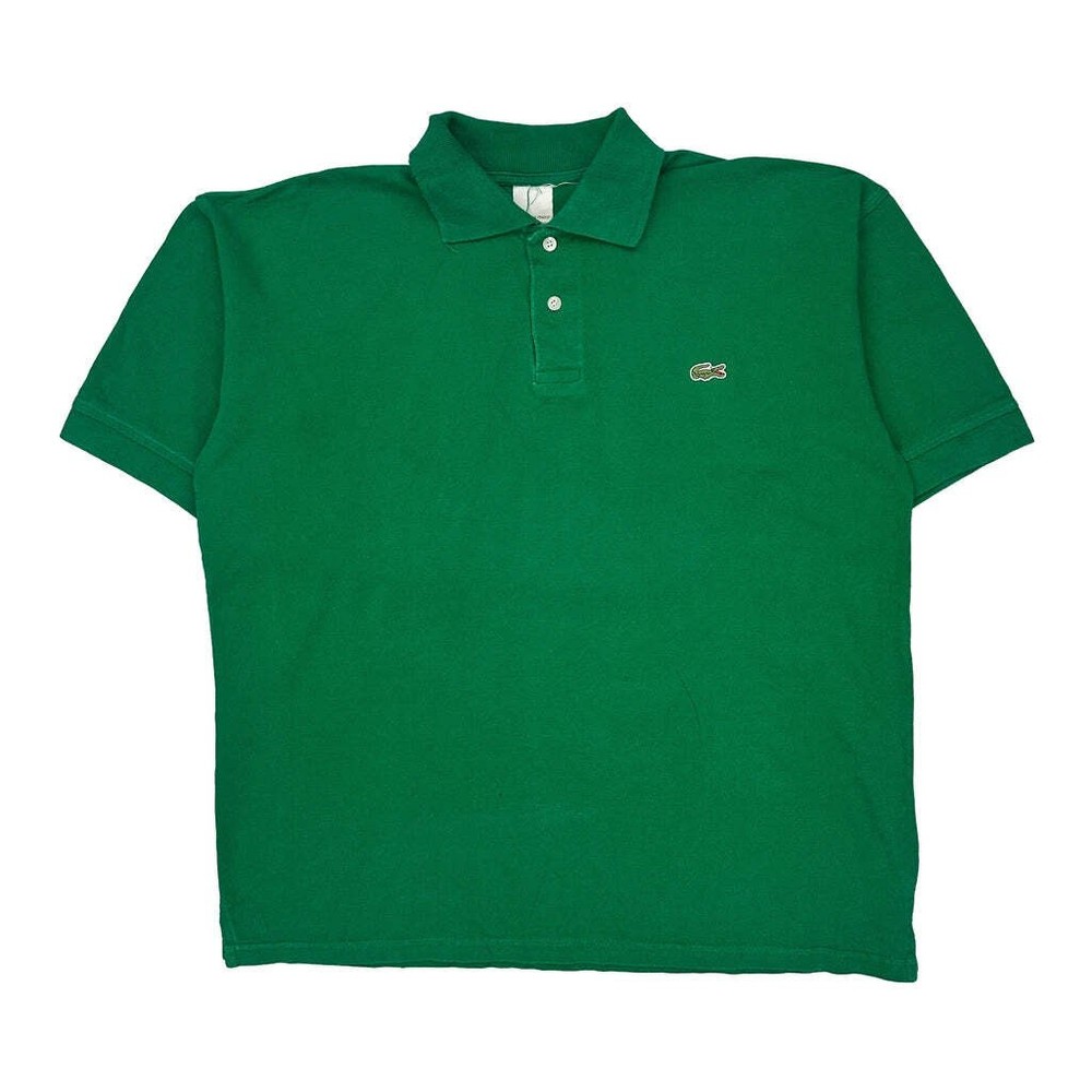 Lacoste Polo Shirt - XL Green Cotton