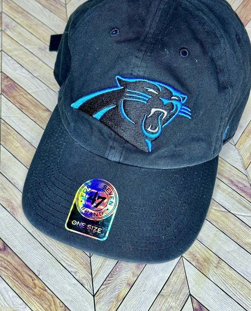 Carolina Panthers Forty Seven 47 Hat Cap Adult Adjustable Strapback NFL Mens