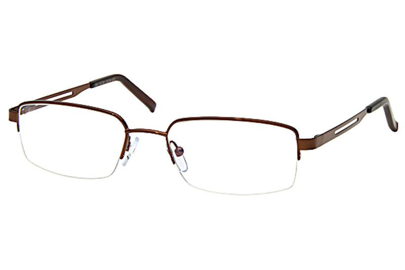 Tuscany Men's Eyeglasses 483 Half Rim Optical Frame 54mm