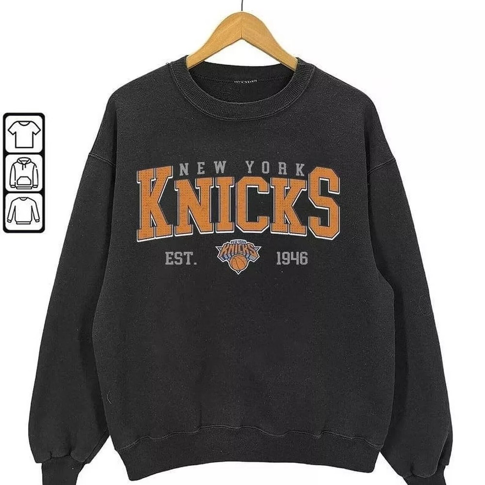 Vintage New York Knicks Basketball Sweatshirt for Men and Women