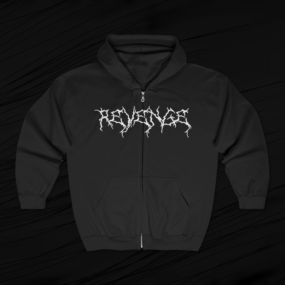𝐗𝐗𝐗𝐓𝐄𝐍𝐓𝐀𝐂𝐈𝐎𝐍 Revenge Album Zip Up Hoodie - Concert Merch