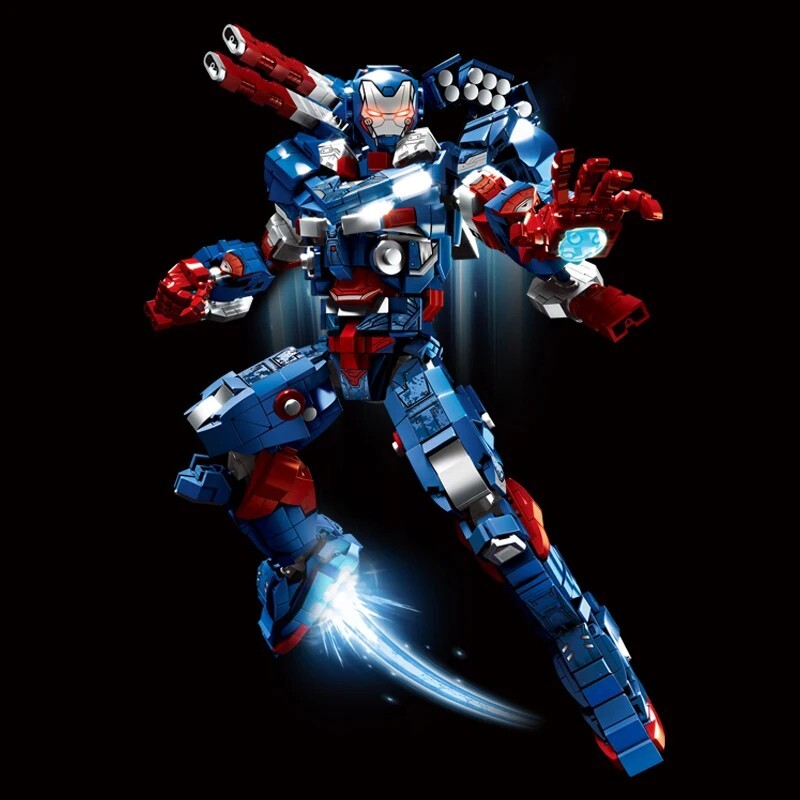1865pcs Marvel Building Blocks Model Iron Man Mech Superheroes DIY Bricks Toys