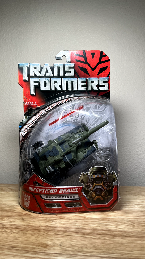 2007 Transformers Deluxe Decepticon Brawl with All Accessories