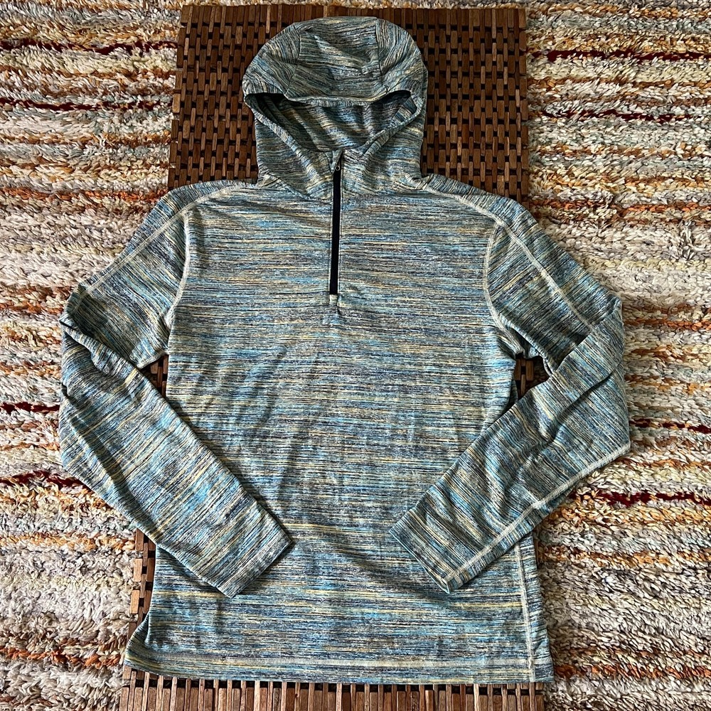 Lululemon 1/4 Zip Pullover Hoodie Hoody Performance Stretch Medium M