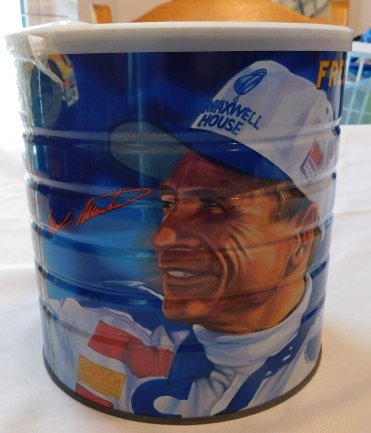 Mark Martin #6 Limited Edition Maxwell House Coffee Collectors Can Poster
