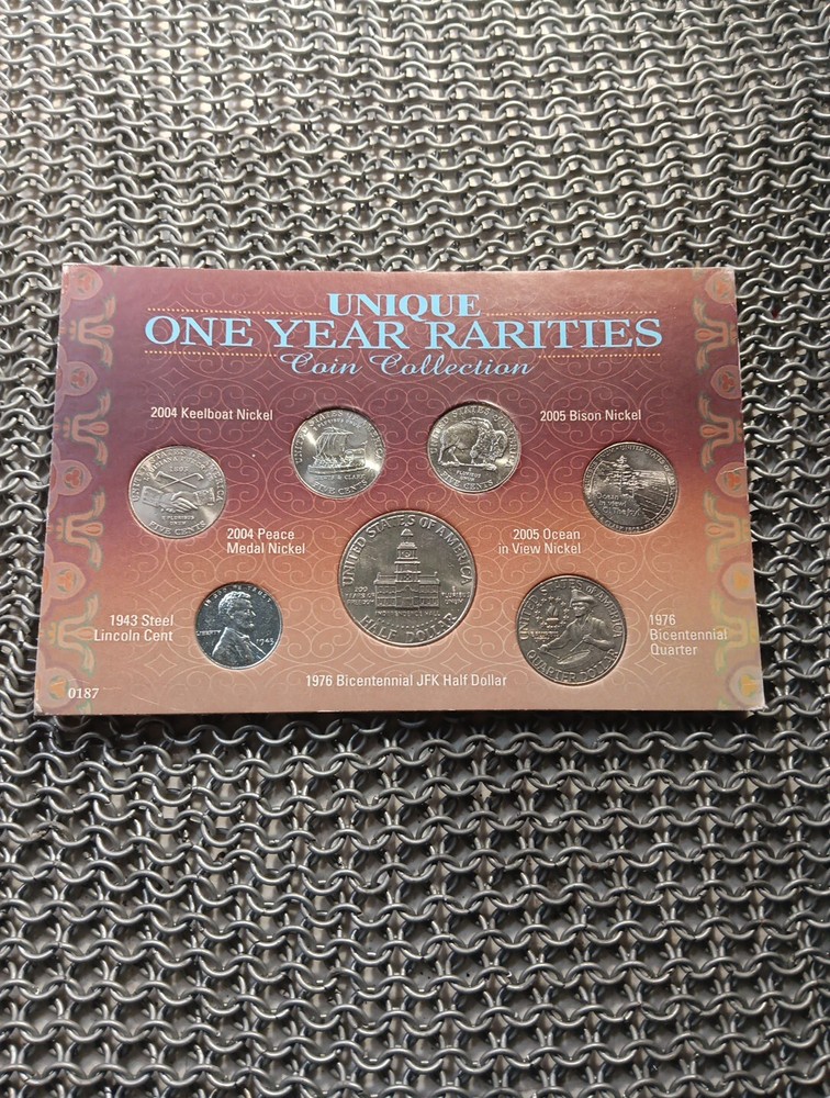 Unique One Year Rarities Coin Collection