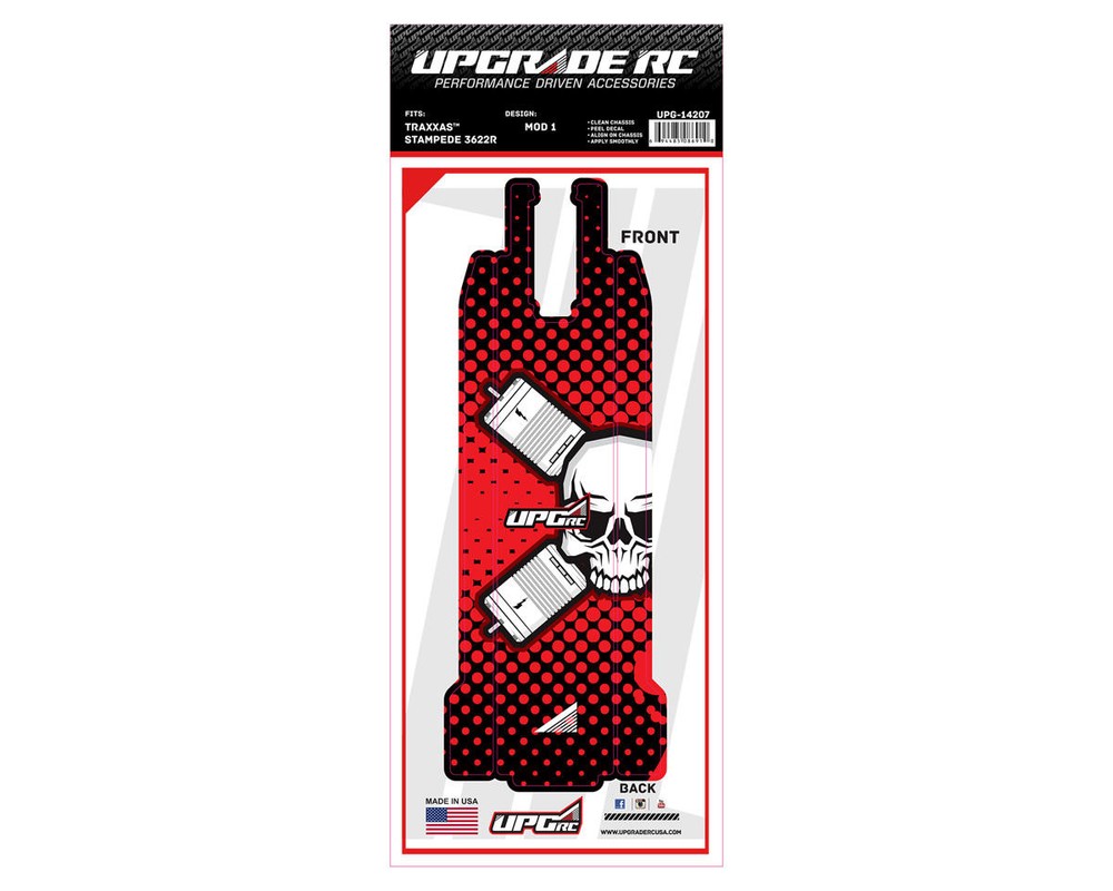 UpGrade RC Chassis Protector for Traxxas® Stampede® 2WD (Mod1) (1) [UPG-14207]