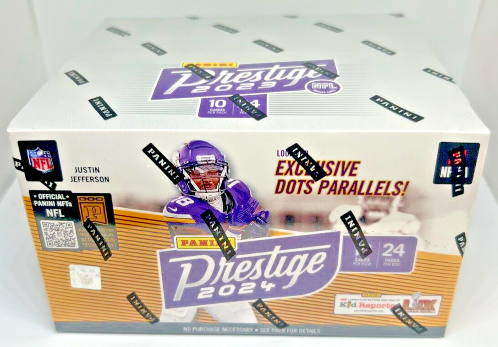 2024 Panini Prestige Football NFL Factory Sealed Retail Box