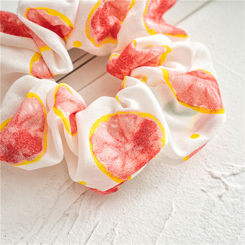 Candy Fruit Summer Sweet Elastic Hair Rubber Band Avocado Hair Rope Accessories