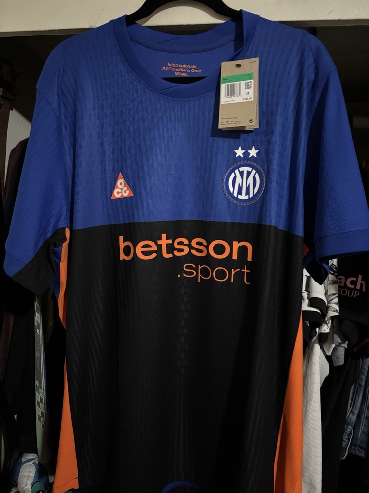 Inter Milan Fourth Jersey 25/26 Size Xl #10 Lautaro