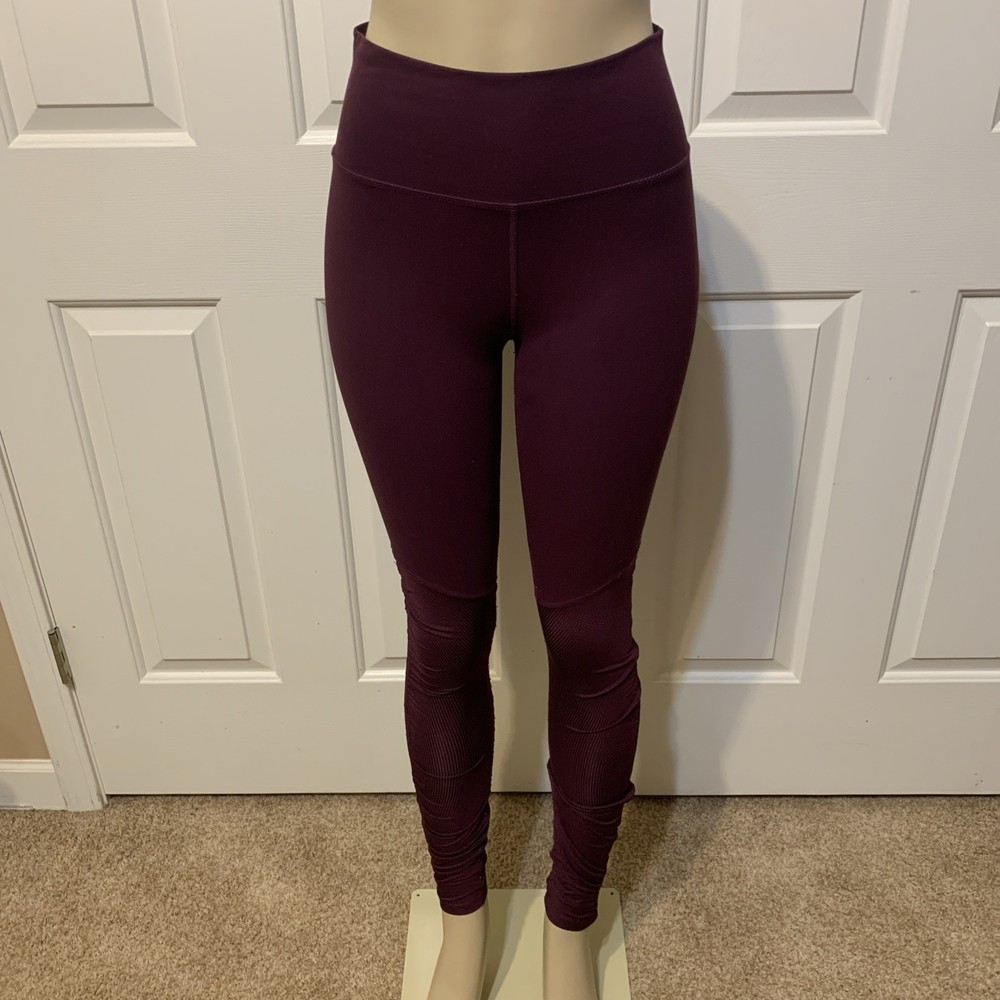 FABLETICS Burgundy PureLuxe High Waist Yoga Gym Leggings Small