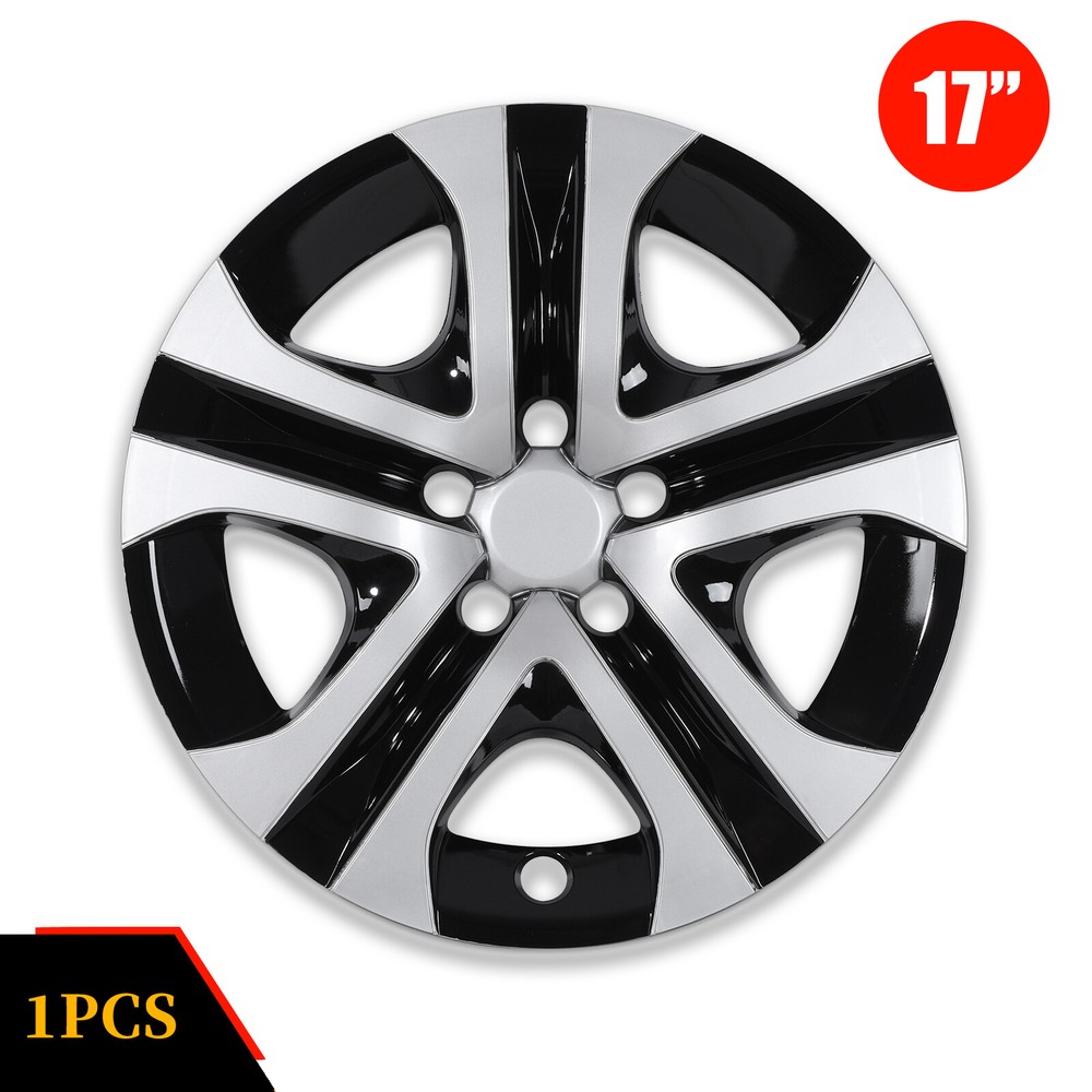1pc Wheel Cover Full Rim Snap On Hubcap For 2013-2018 Toyota Rav4 17'' Inch