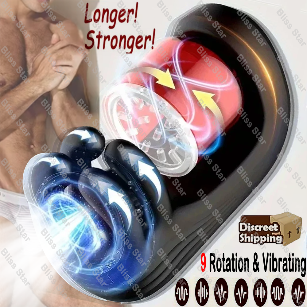 Automatic Handsfree Male Masturbator Cup Stroker Pocket-Pussy Sex Toys Men Adult