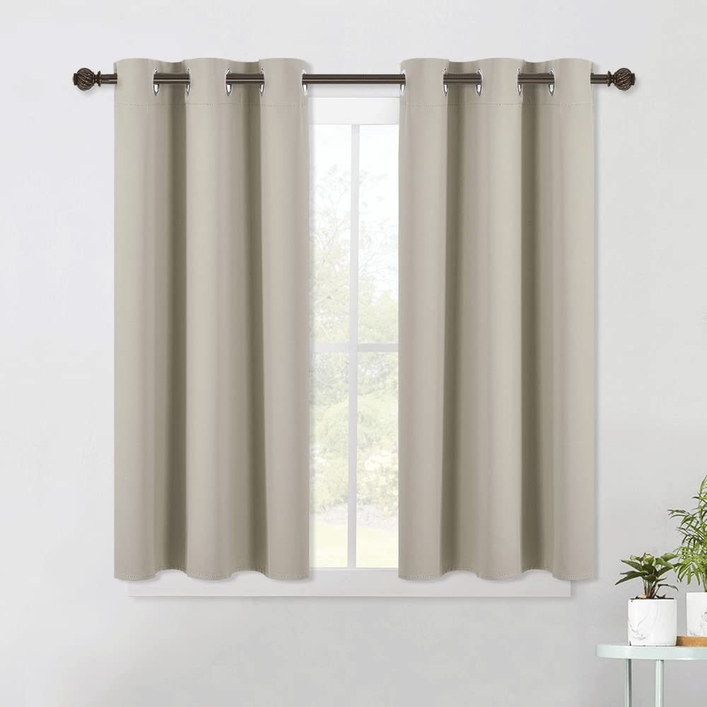 Modern Blackout Curtains Noise Reducing, Thermal Insulated and Privacy Room D...