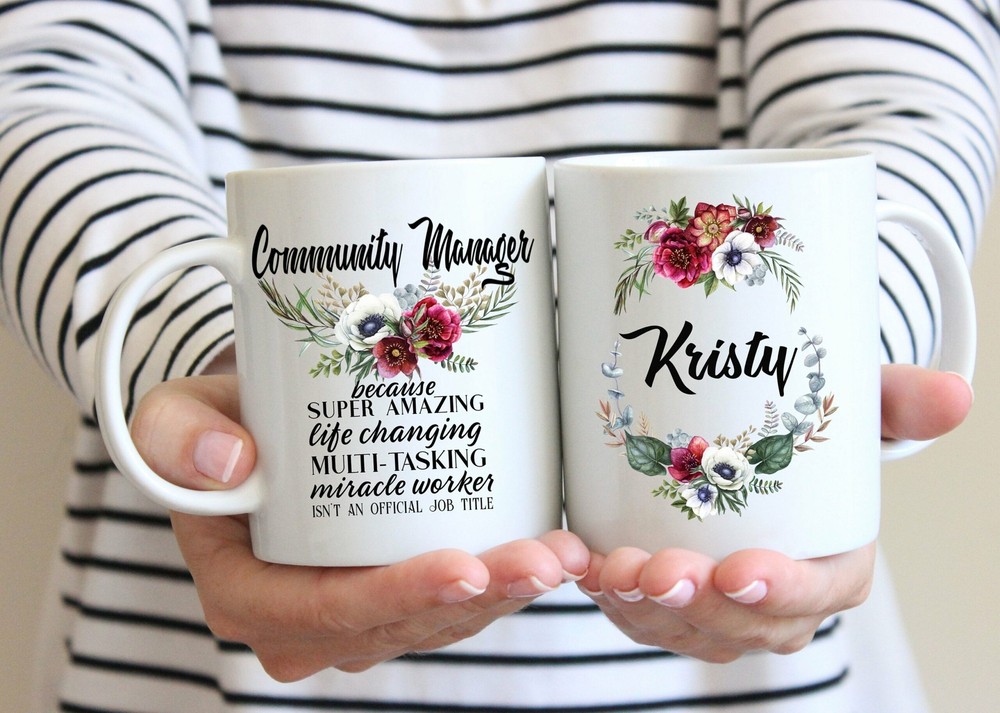 Personalized Community Manager Gift For Women L Retirement Thank You