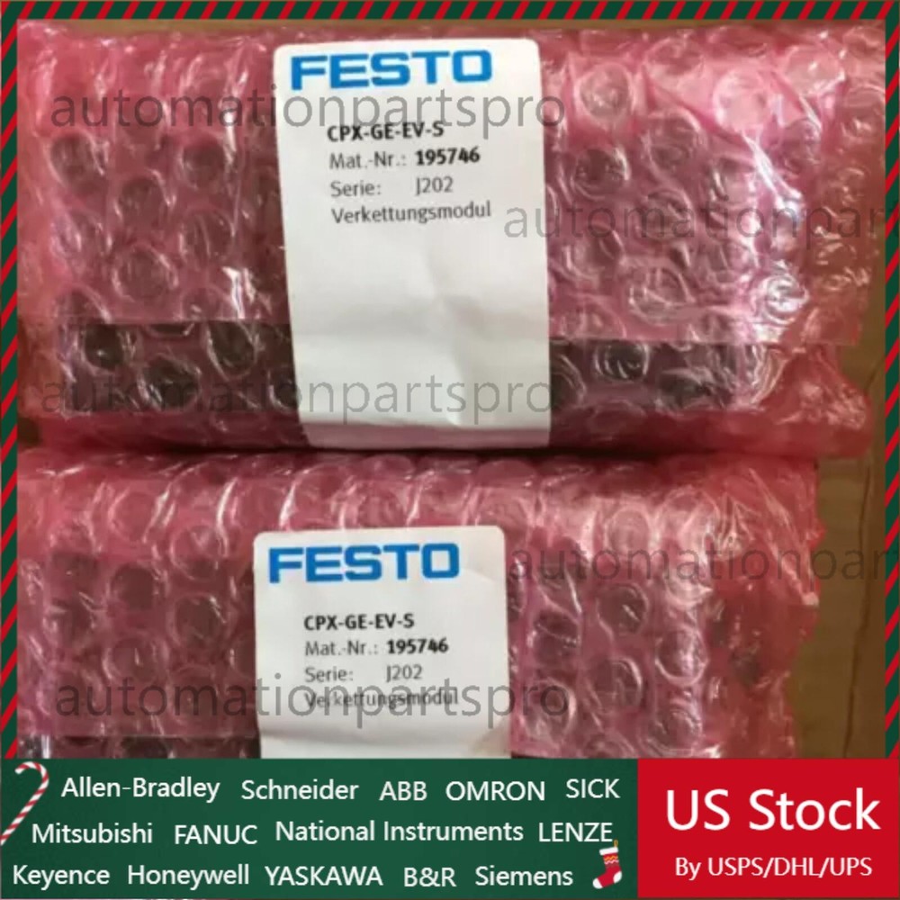 New CPX-GE-EV-S Festo 195746 Interlinking block Fast Shipping