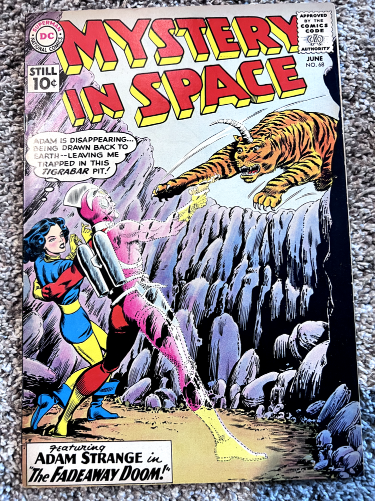 Mystery In Space #68 VG+ The Fadeaway Doom
