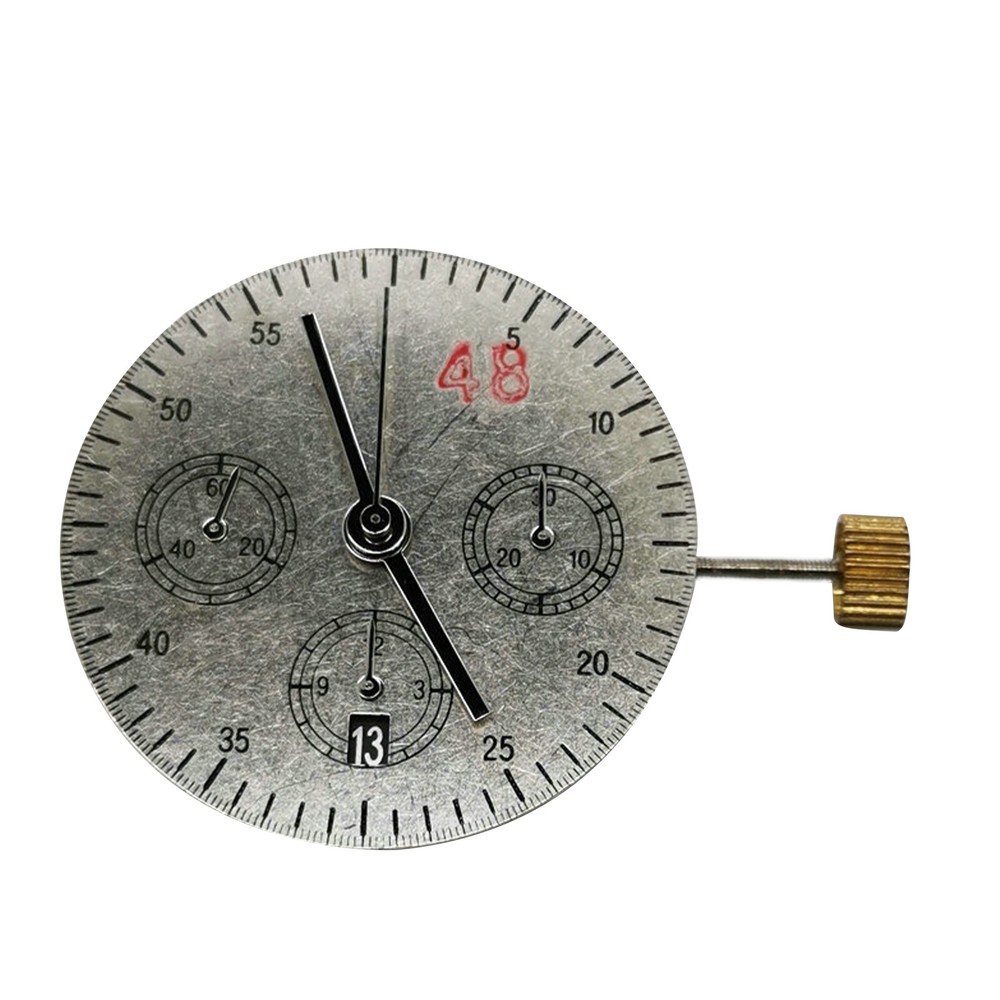 6-Hand Calendar Automatic Mechanical Chrono Watch Movement for Swatch 7750