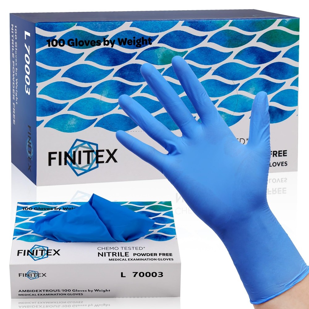 Nitrile Disposable Medical Exam Gloves 4 mil Powder-Free Latex-Free Stretchable