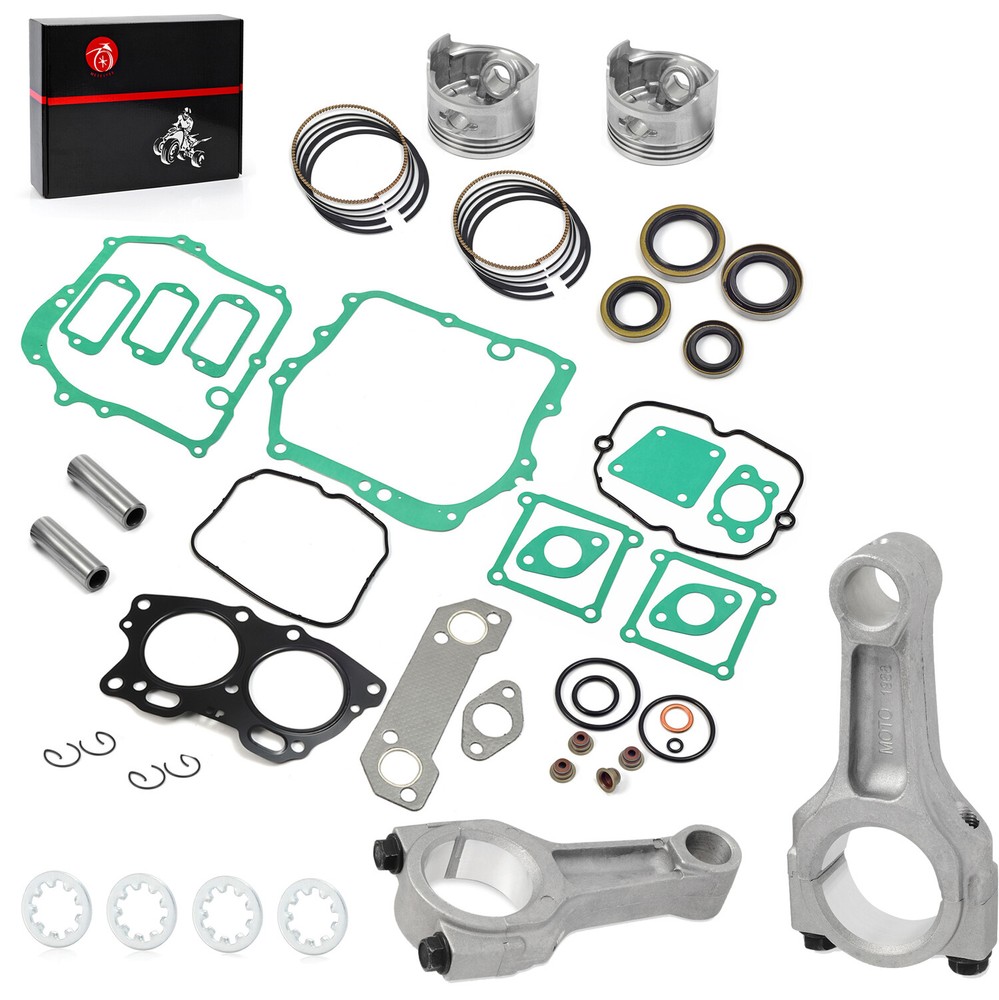 EZGO Golf Cart 295cc Piston Ring STD Gasket Kit Connecting Rods 1991-2008