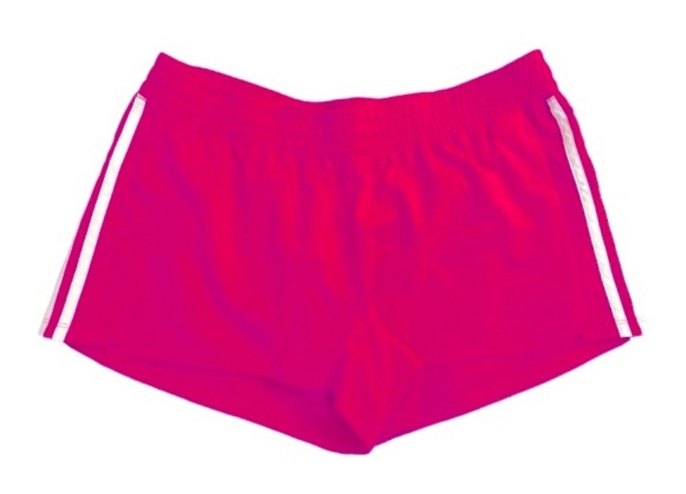 NWT Adidas ~ Women's Pacer 3-stripes Woven Shorts in Magenta ~ Size: Medium