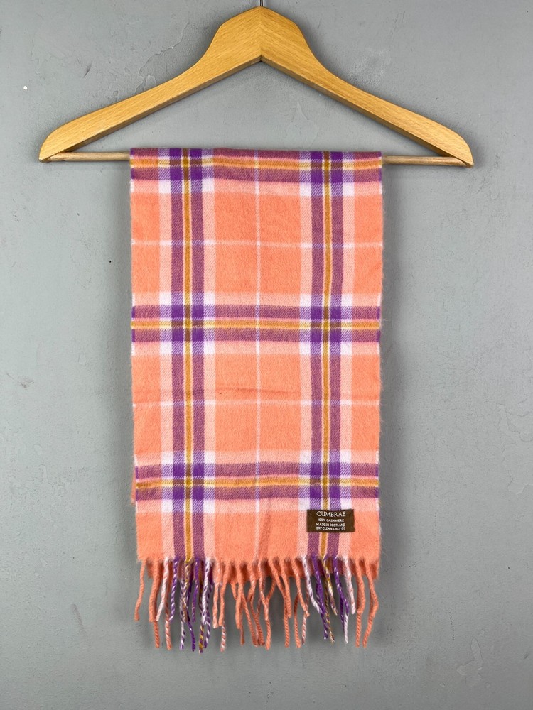 100% Cashmere Fringed Scarf from Cumbrae Scotland Ultra Soft Luxury Wrap