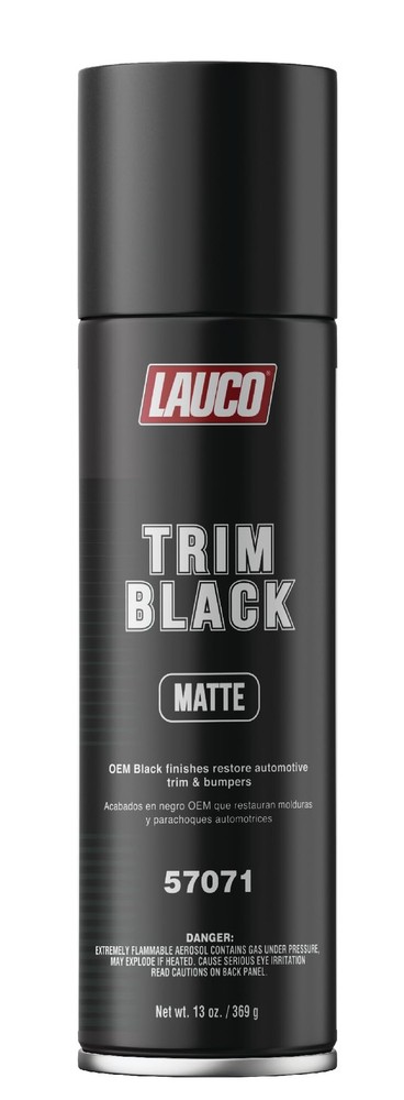 Trim Black Matte 13 oz. Automotive Spray Paint Can, Black Car Spray Paint wit...