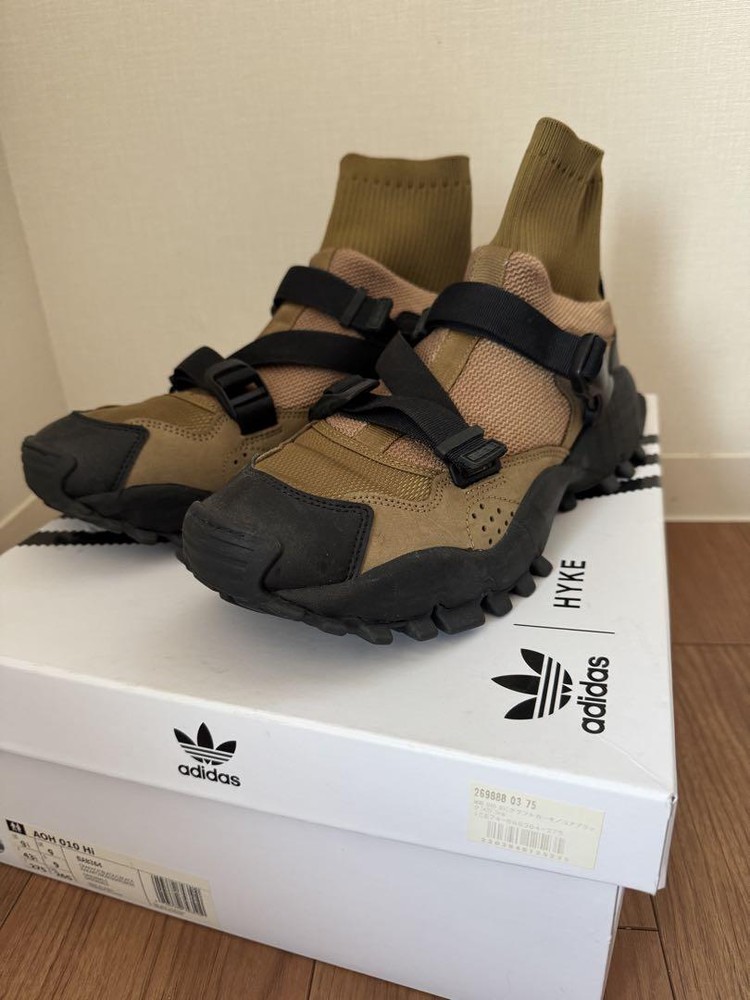 Adidas Hyke Hike AOH-010 US9.5 Hiking Shoes Hi-Top